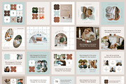 Instagram Template Canva Pack Mint, a Social Media Template by Keikoya (Thumbnail 10 of 21)