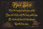 Black Savior Victorian retro Font, a Symbol Font by SHEILLA (Thumbnail 10 of 18)