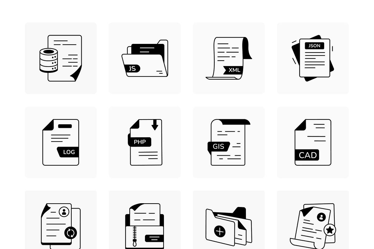 Animated File and Document Icons, an Outline Icon by Vectors Market (Photo 7 of 8)