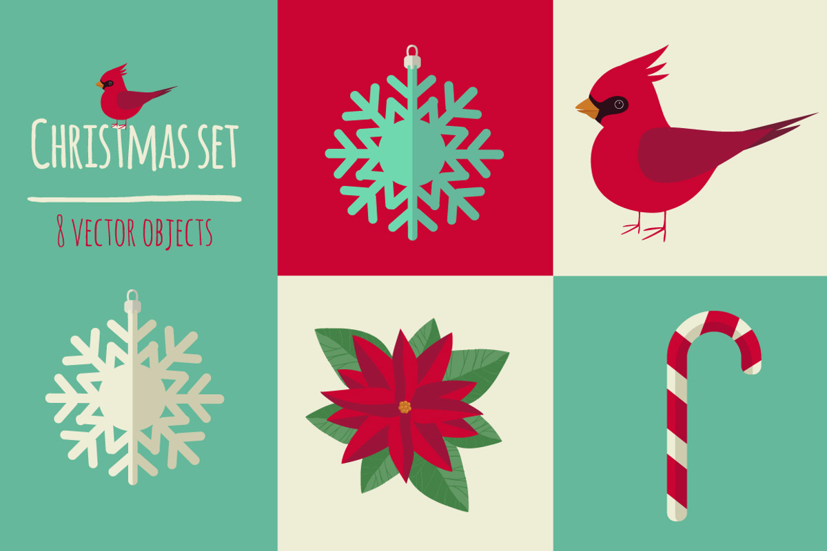 Christmas set, an Object Graphic by adi katz (Photo 1 of 2)