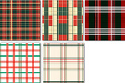Christmas Plaid Pattern Design, a Background Graphic by DreamCafeArt (Thumbnail 7 of 7)