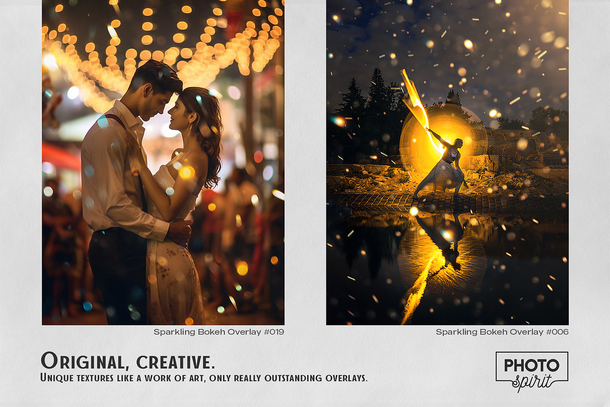 Sparkling Bokeh Effect Overlays, a Brushes & More by PhotoSpirit (Photo 3 of 9)