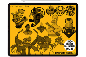 Classic Characters Vol.16- Stamp Set