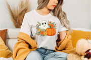 Ghost Pumpkin Autumn Halloween Fall, an Illustration by Designking (Thumbnail 4 of 4)