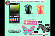 Procreate Photo Collage Brush Set, a Brush Add-On by AlwaysBeColoring (Thumbnail 5 of 15)