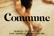 Commune - Modern Serif Font, a Serif Font by Tropical Type (Thumbnail 1 of 11)