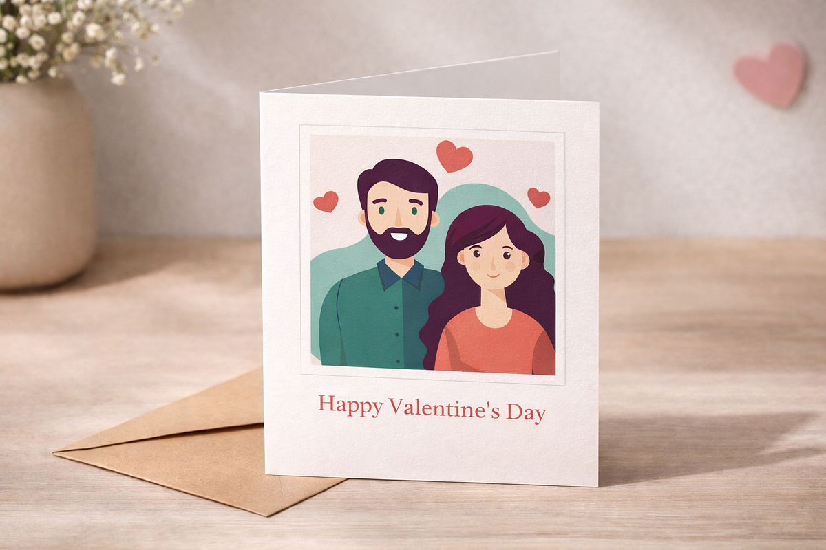 Flat Valentine’s Day Illustration, a Person Illustration by OWPictures (Photo 3 of 3)