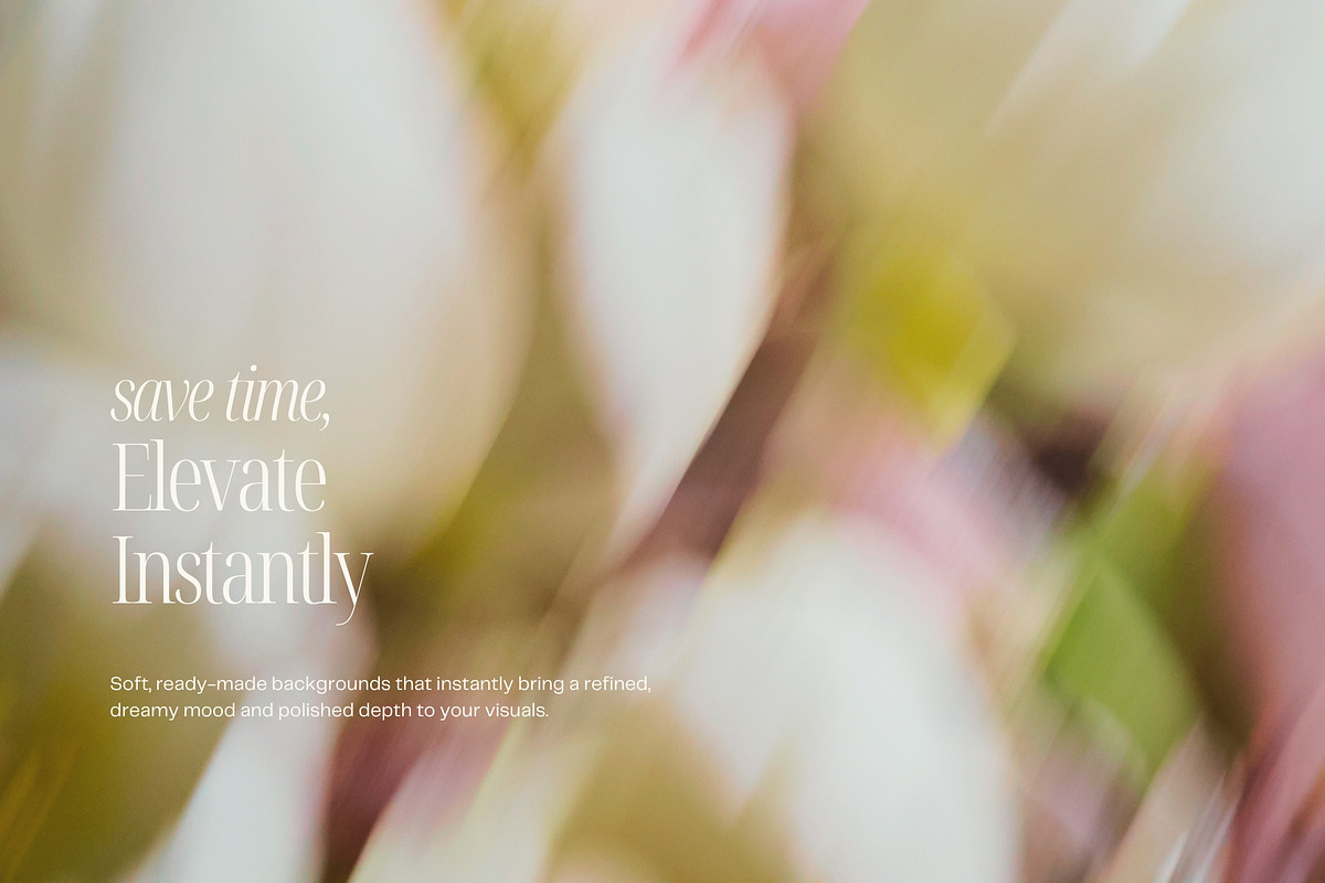 Soft Floral Spring Blur Backgrounds, a Background Graphic by eclosque (Photo 44 of 48)