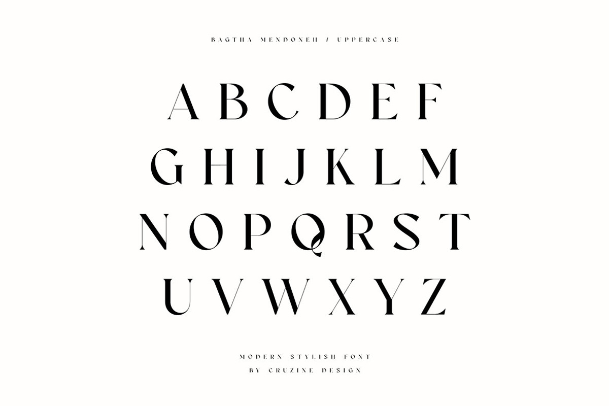 Bagtha Mendoneh Ligature Serif, a Serif Font by Cruzine (Photo 6 of 9)