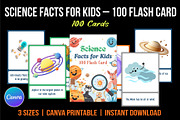 Science Facts for Kids 100 Flash, a Stationery Template by Designmela01 (Thumbnail 1 of 10)