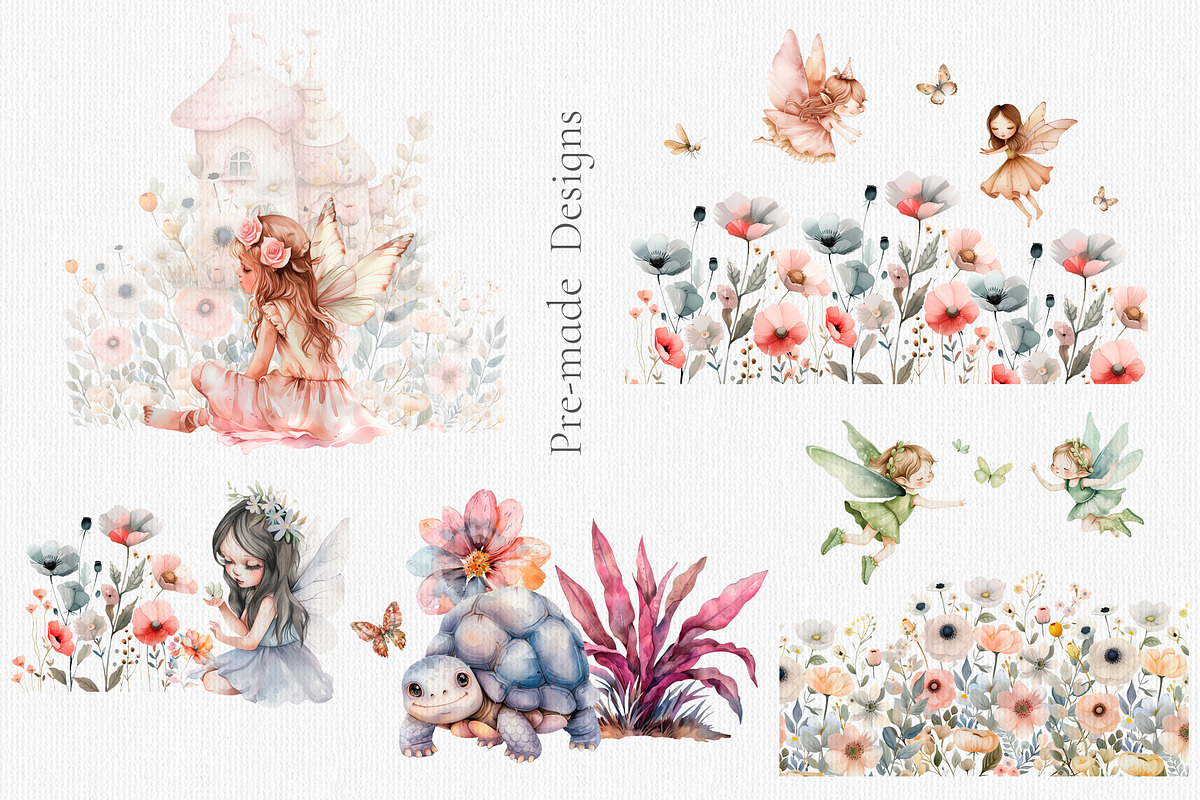 Fairy World. Nursery Art., a Decorative Illustration by Designwork (Photo 9 of 16)