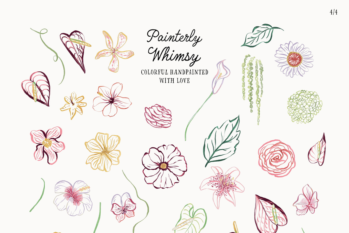Painterly Whimsy Summer Party Icons, an Illustration by SunnyAfternoons (Photo 10 of 13)