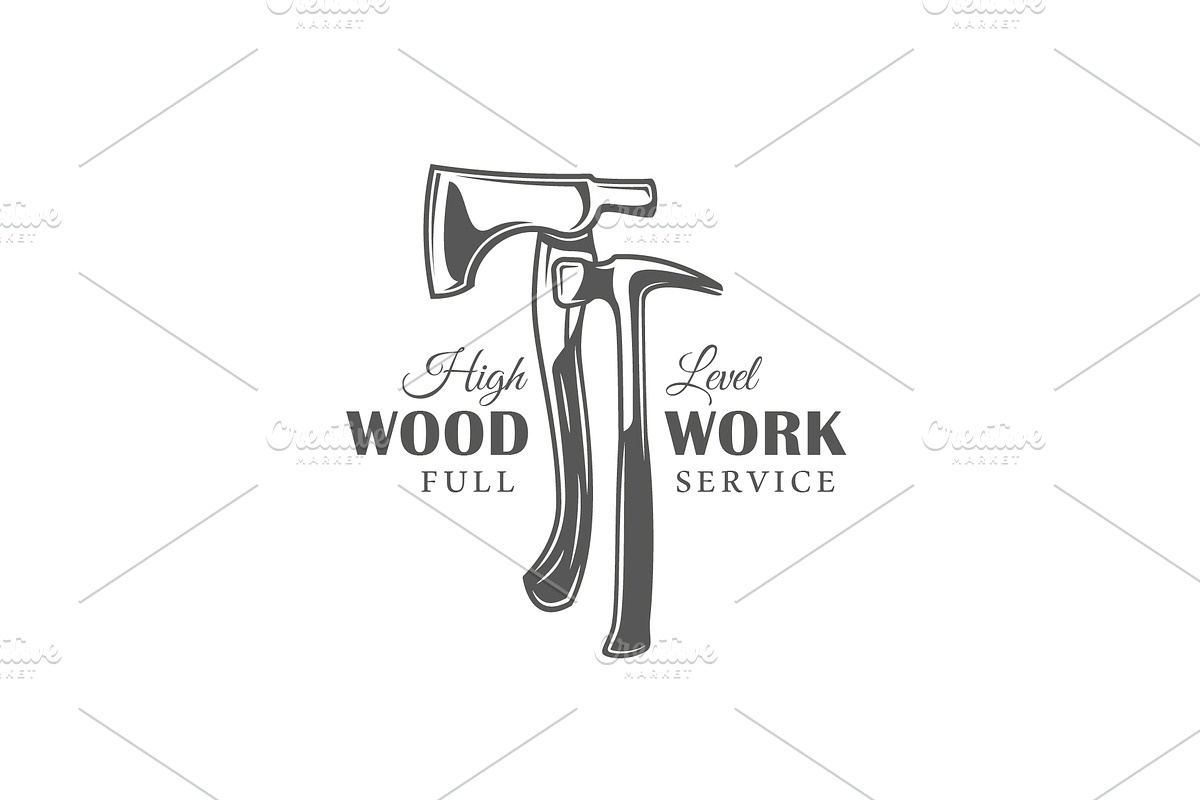 18 Modern Carpentry Logos Templates, a Branding & Logo Template by Art Design (Photo 20 of 26)