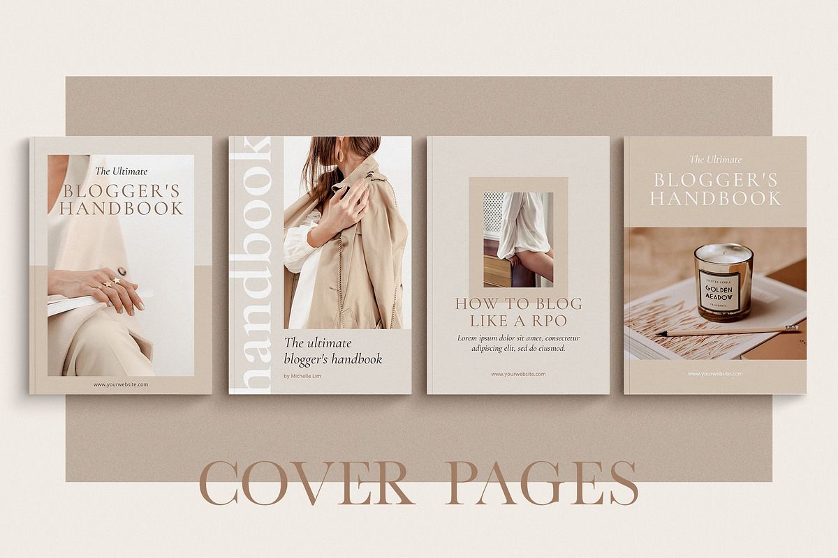 Elegant Ebook Template CANVA, a Magazine Template by Studio Loire (Photo 3 of 21)