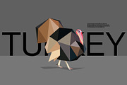 Farm Animals Pack in Low Poly Style, an Illustration by Volkan Aydemir (Thumbnail 11 of 12)