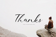 Blink Signature Calligraphy Font, a Script Font by Pen Culture (Thumbnail 6 of 6)