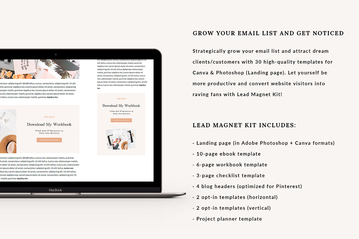 Lead Magnet Kit, an Email Template by Ralony (Photo 2 of 7)