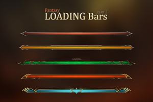 Fantasy Loading Bars 3