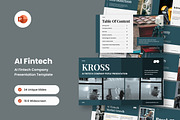 AI Fintech - PowerPoint Presentation, a Presentation Template by twinstd (Thumbnail 1 of 4)