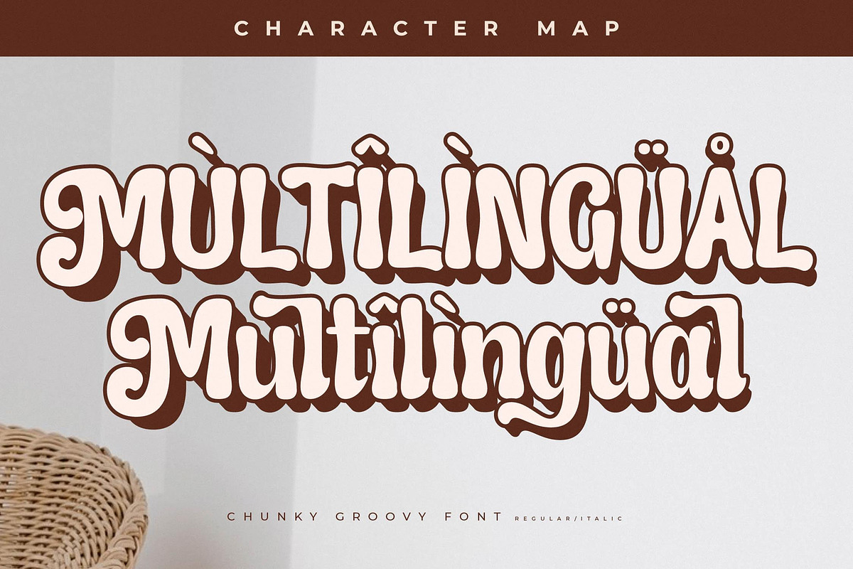 Asterah Quirkyn  Chunky Groovy Font, a Serif Font by Letterena Studios (Photo 12 of 15)