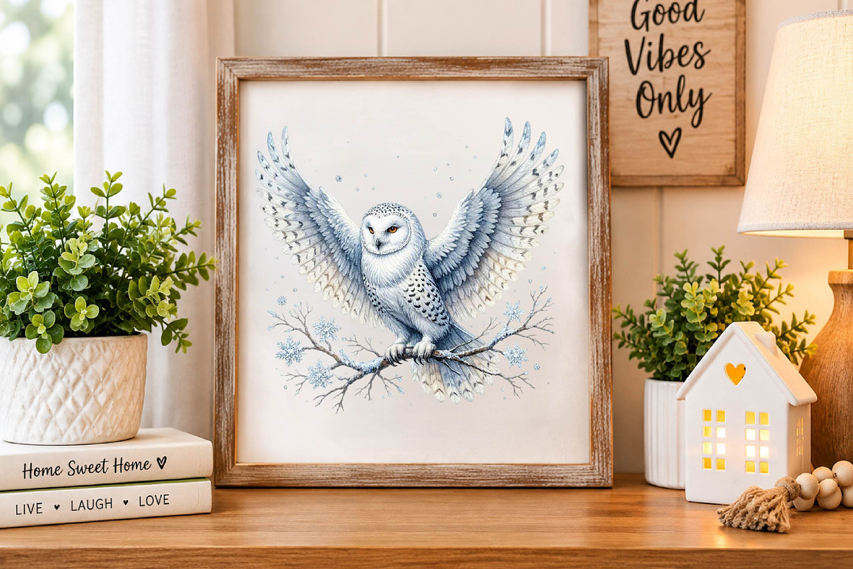 Watercolour Winter Arctic Animals, a Seasonal Illustration by fashionaddict (Photo 6 of 7)
