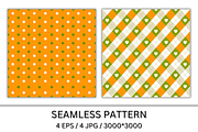 Orange Seamless Pattern, a Pattern Graphic by wind mill (Thumbnail 2 of 4)