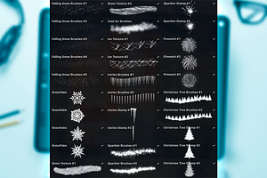 Christmas Brushes Set For Procreate