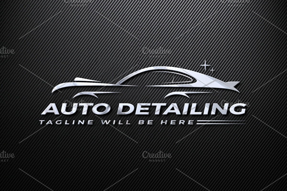 Auto Detailing Logo, Car Wash Logo, a Branding & Logo Template by Nahid Hasan Nilim (Photo 6 of 7)