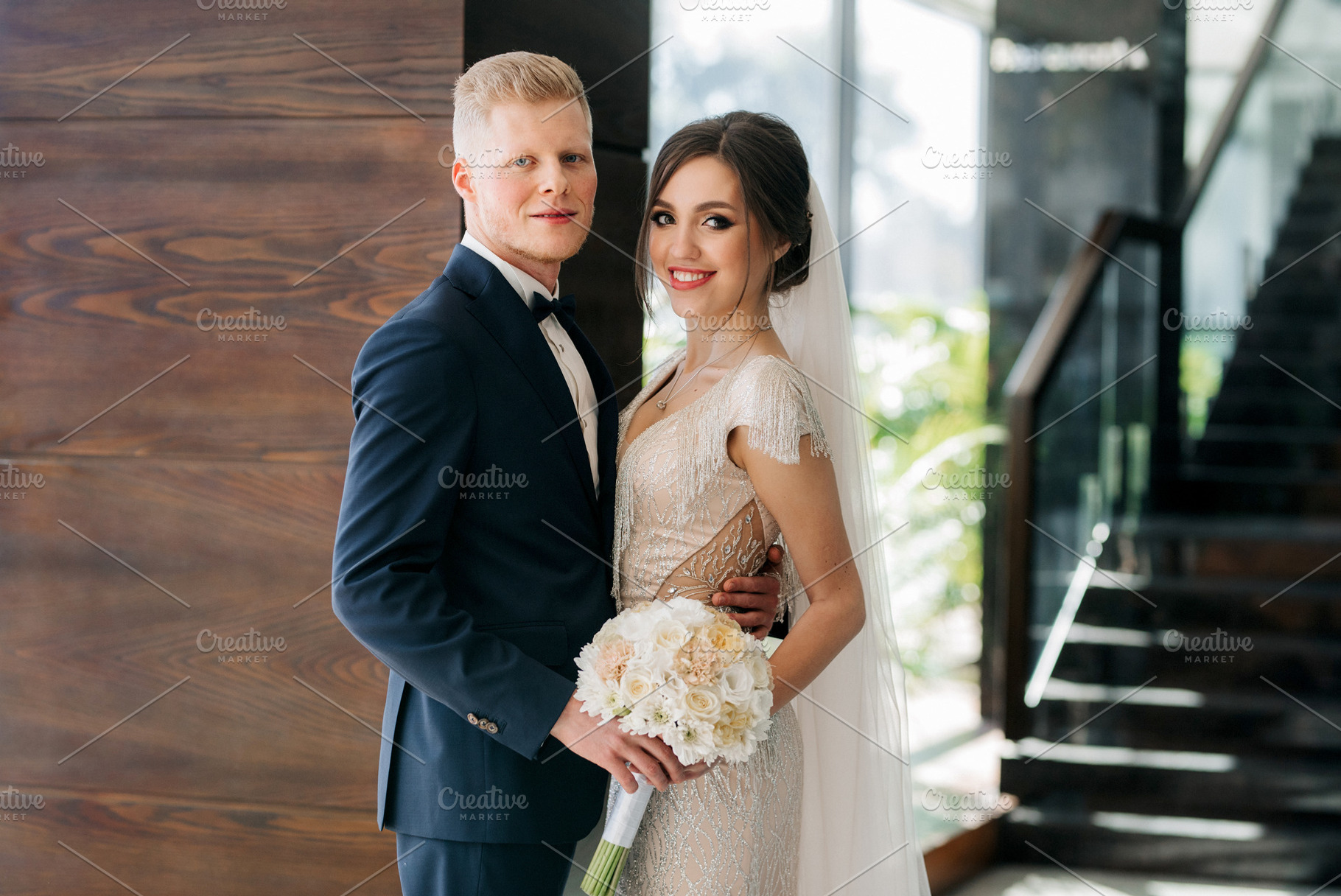 first meeting of the bride and groom, a Person Photo by Weddings, People, Travel