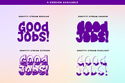 Graffiti Stream Font, a Handwritten Font by Sronstudio (Thumbnail 11 of 16)