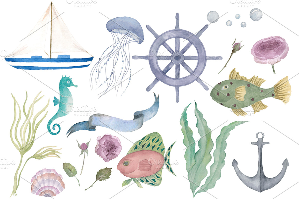 Nautical, an Object Illustration by Natikka Art (Photo 4 of 5)