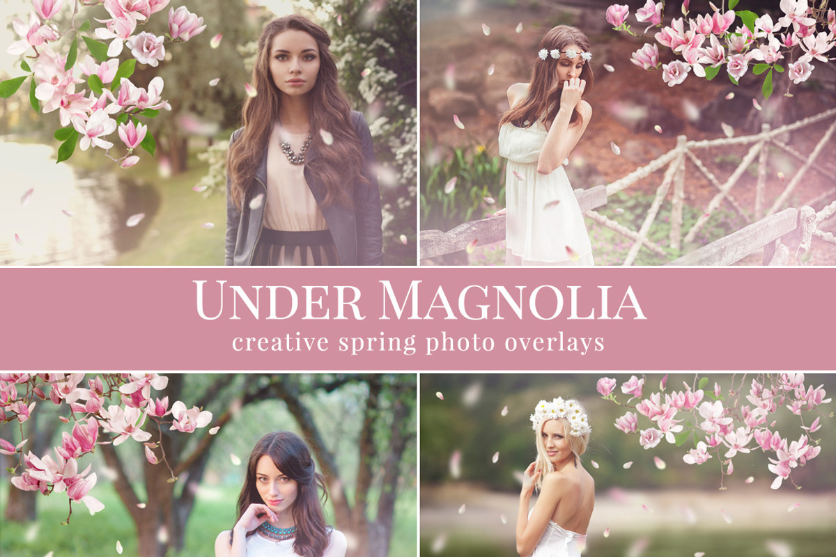 Spring Photo Overlays bundle, a Layer Style Add-On by BrownLeopard