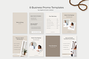 Pinterest Content Marketing Template, a Social Media Template by angela simone creative (Thumbnail 12 of 22)