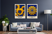 35 Vintage Floral Affirmation Prints, a Decorative Illustration by Emerald Eyes Design (Thumbnail 3 of 9)
