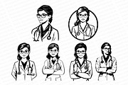 Bundle Doctor graphics set for laser, an Object Graphic by MegaPrezencik (Thumbnail 3 of 4)