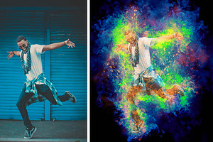 Fire Photo Effect Photoshop Actions