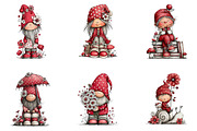 Whimsical Easter Gnome Clipart, an Illustration by CreationArt (Thumbnail 4 of 7)