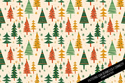 Vintage Holiday Digital Paper, a Pattern Graphic by Chromolume Studio (Thumbnail 18 of 28)