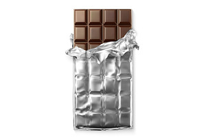 Vector realistic chocolate bar