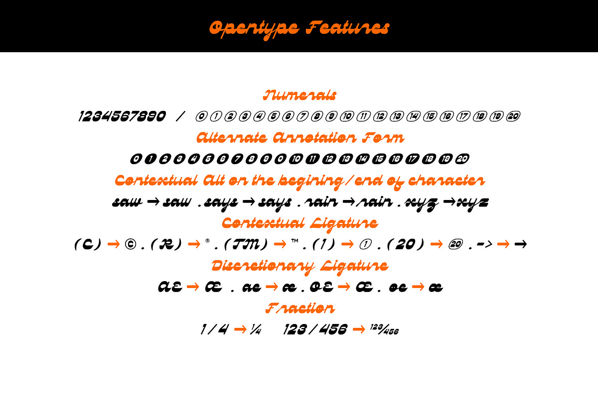 Dulblak script - a reverse contast, a Script Font by Brainware Graphic (Photo 3 of 9)