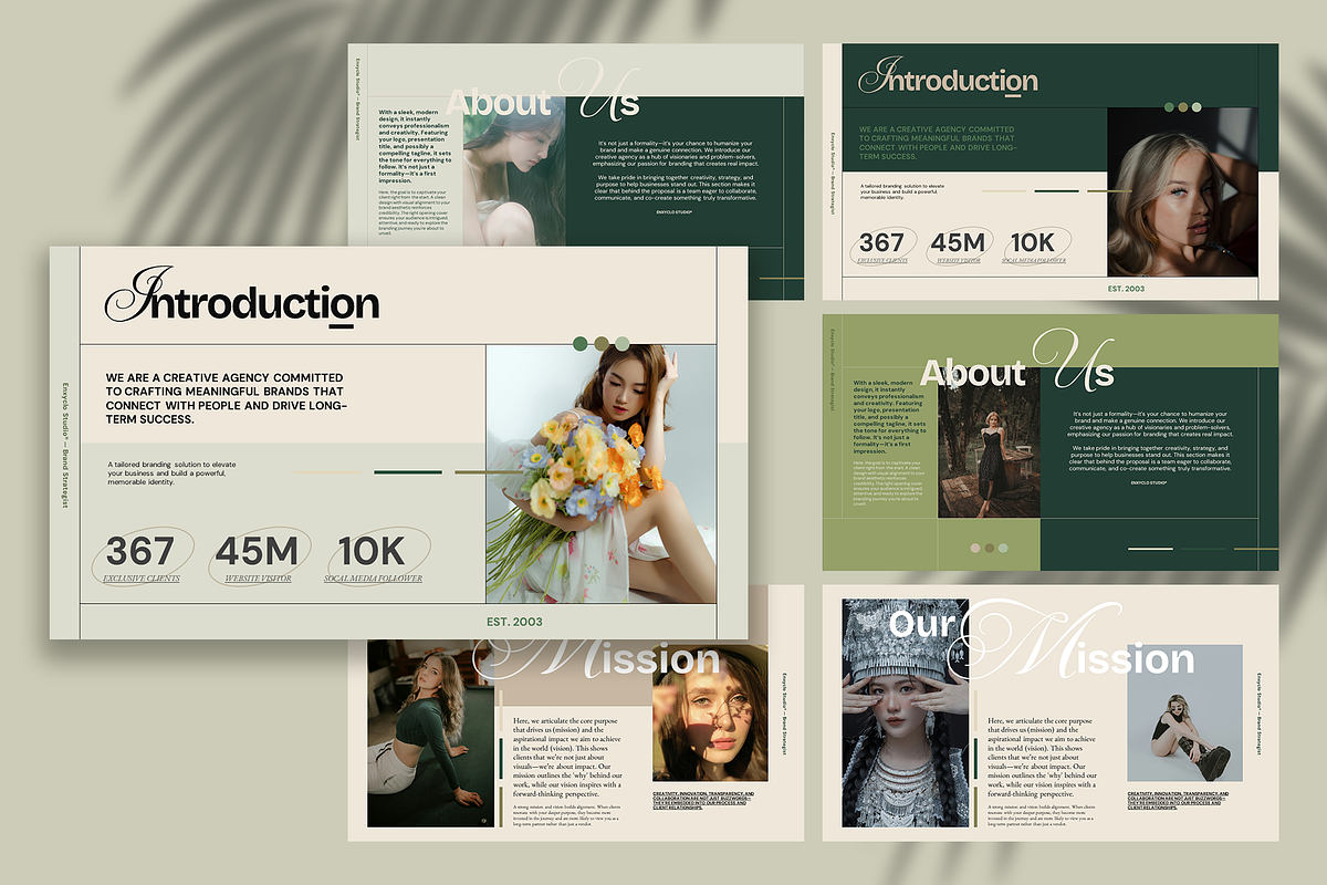 Brand Proposal, a Presentation Template by Enxyclo Studio (Photo 3 of 13)