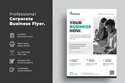 Corporate Flyer, a Flyer Template by CreativeZoom (Thumbnail 1 of 4)