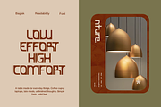 Rainke - Modern Furniture Brand Font, a Sans Serif Font by Pandeka Studio (Thumbnail 2 of 9)