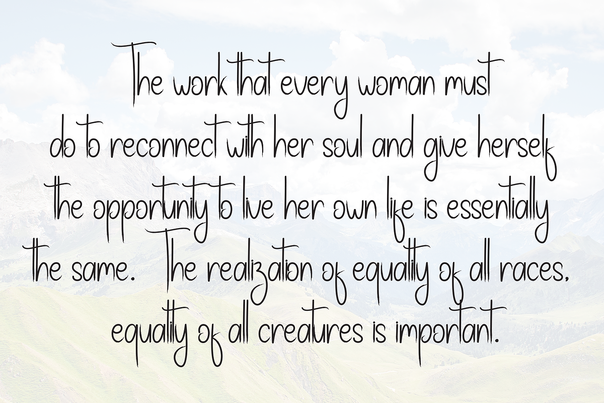 Book Birthday | Script Font, a Handwritten Font by Scratchones (Photo 6 of 8)
