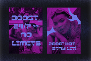 Caples - Y2K High Contrast Font, a Font by Drizy (Thumbnail 5 of 8)