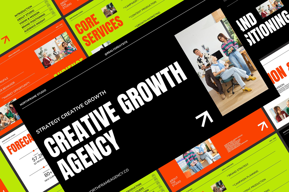 Creative Agency Keynote, a Presentation Template by adoestudio (Photo 1 of 9)