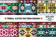Collection of Tribal Patterns, a Pattern Graphic by tomuato (Thumbnail 1 of 4)