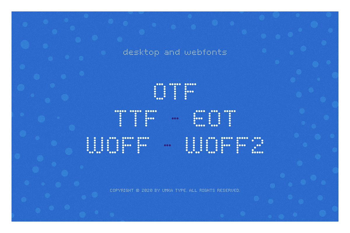 Dotty Pixel Game Font, a Sans Serif Font by alpercakici (Photo 3 of 9)