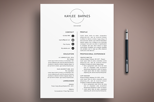 Resume & Cover Letter Template