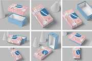 Gift Box Mockup, a Packaging Mockup by megostudi0 (Thumbnail 1 of 11)